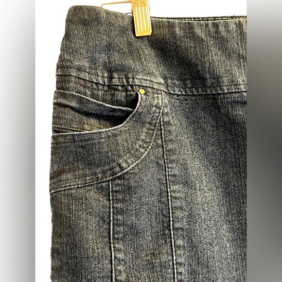 Point Zero Jean Mini Skirt Blue Size L - Picture 5 of 10